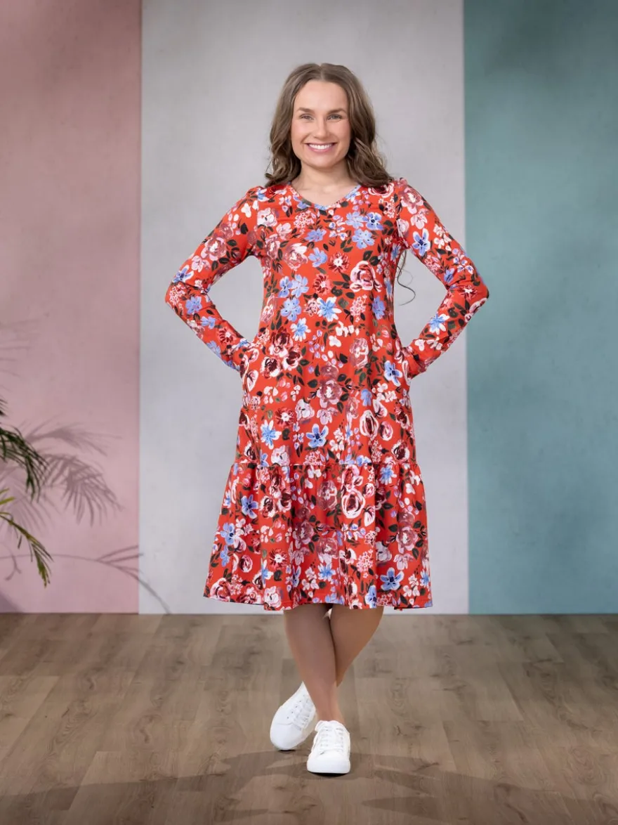 ELLEmekko (Rakkaudella punainen / sininen / valkoinen trikoo)