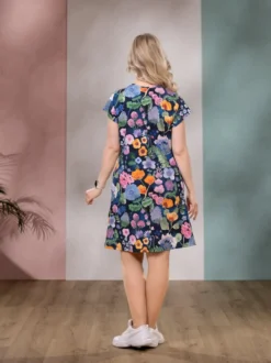KESÄmekko (Päiväkirja sininen trikoo)