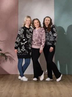 NEULEtunika (Sielulintu musta / luonnonvalkoinen puuvilla)