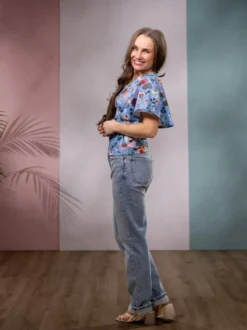 SANDRApaita (Ihastus sininen trikoo)