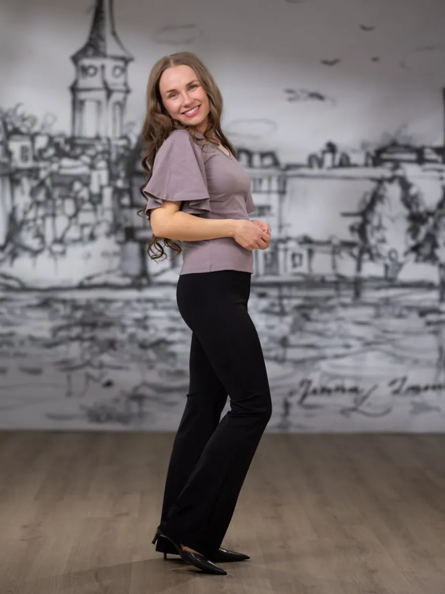 SANDRApaita (taupe trikoo)