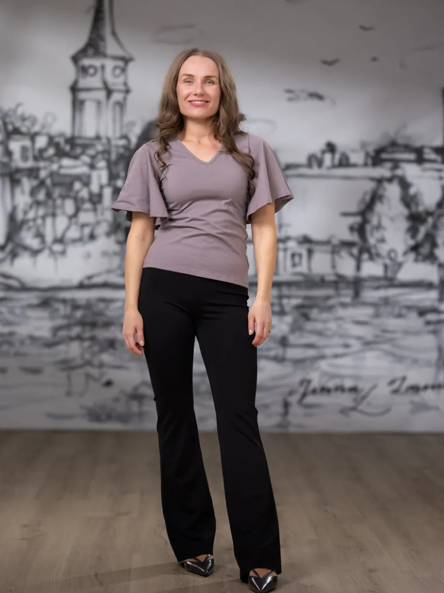 SANDRApaita (taupe trikoo)