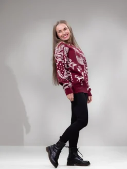 SIELULINTUneule (viininpunainen / luonnonvalkoinen puuvilla)