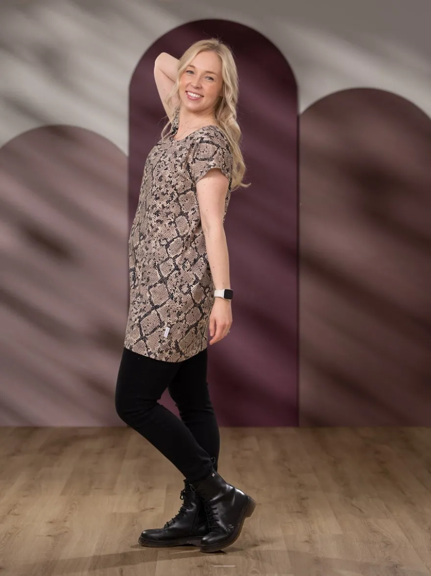 TUULItunika (Eleganssi hiekka trikoo)