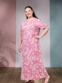 YÖmekko lyhythiha (Kauris vanharoosa trikoo)